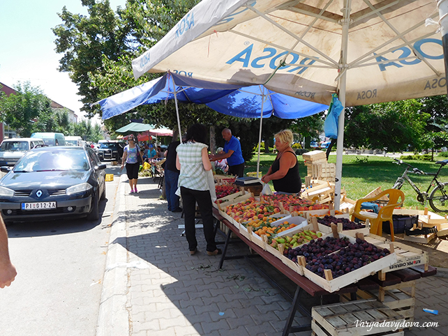 Рынок в Пироте