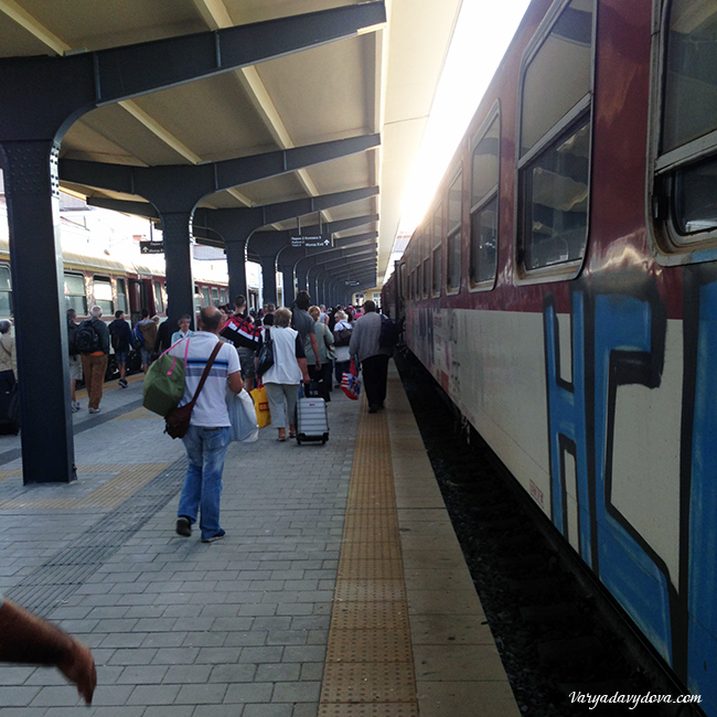 Поезда в Болгарии