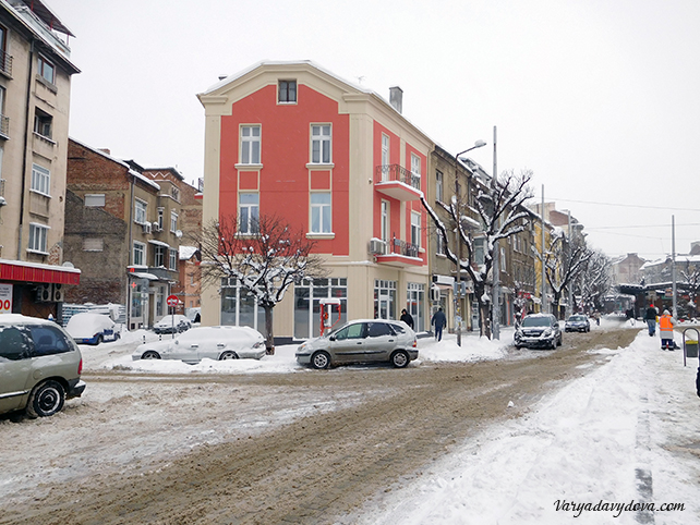 Морозы в Болгарии