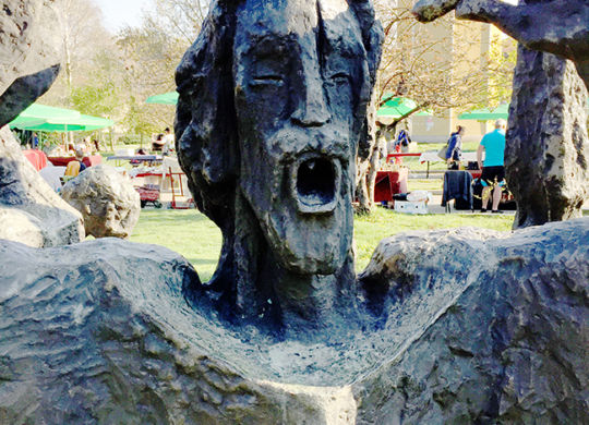 Памятники Беласицкой битве: "цар Самуил" и "Самуилови войници"