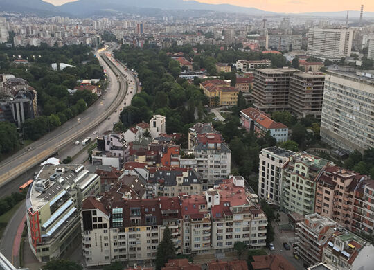 The View. Панорамный ресторан в Софии