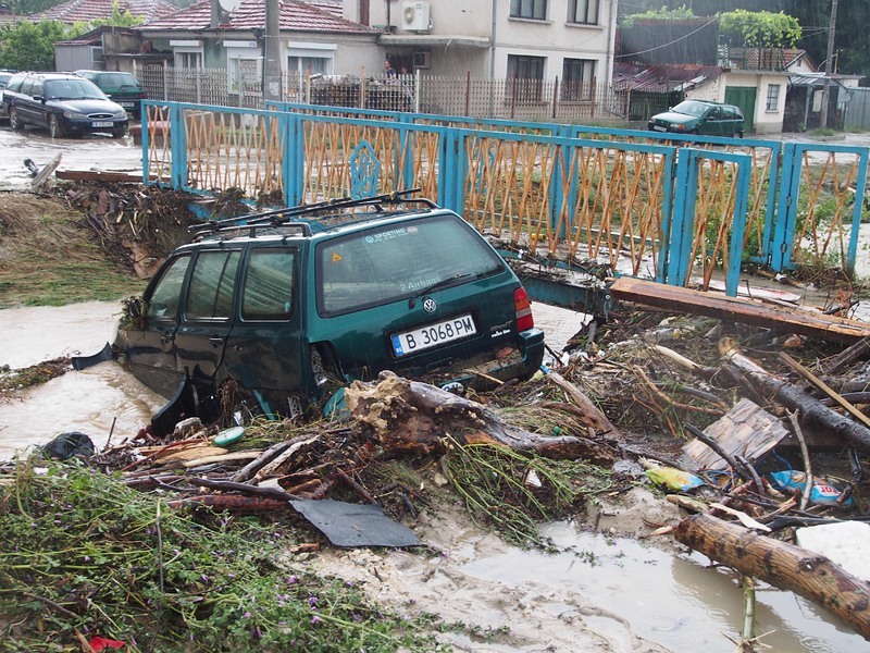Наводнение в Болгарии. Варна