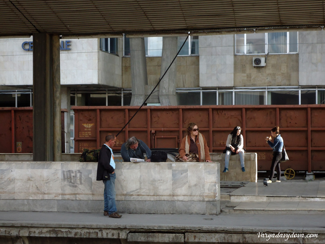 Железнодорожный вокзал в Софии - ЖП гара